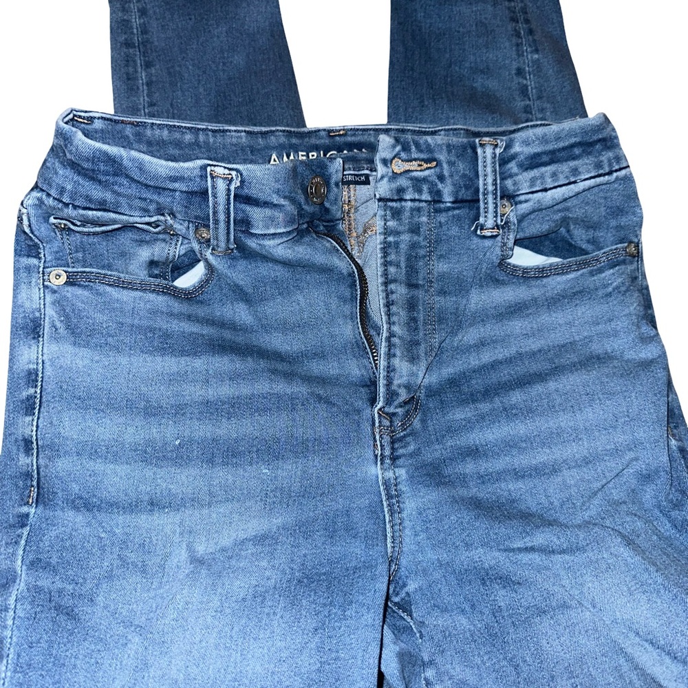 American Eagle Outfitters Women's Denim Straight Leg Jeans